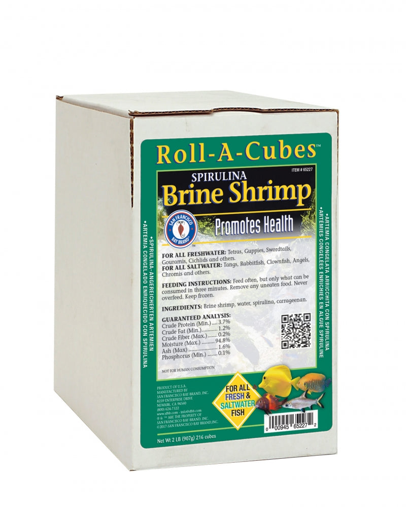 San Francisco Bay Brand Frozen Spirulina Brine Shrimp